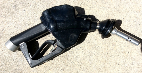 Gas pump nozzle handle - gas,