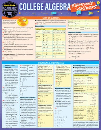 College algebra equations - college,