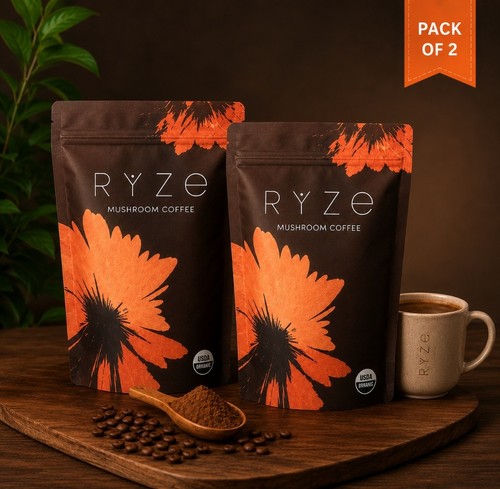 Ryze mushroom coffee - mushroom, pack