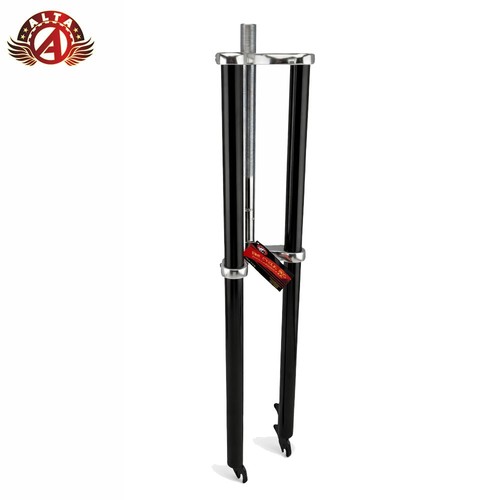 Alta black chrome triple tree - black/chrome,