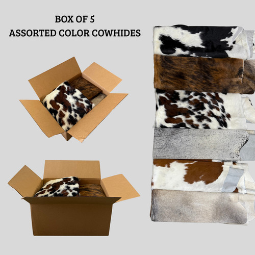 Box 5 genuine cowhide - of,