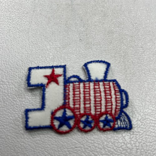 Small toy train patch - small,
