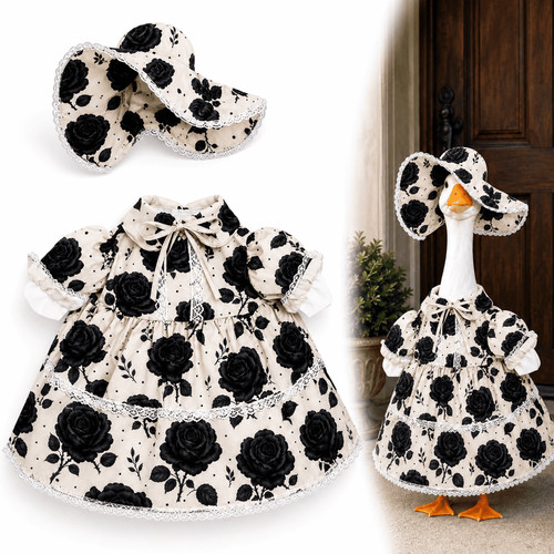 Porch goose outfit black - outfit,