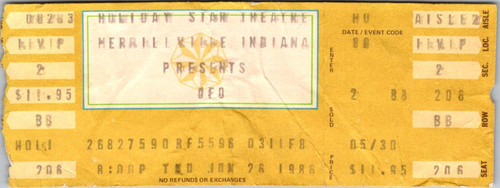 Ufo concert ticket jun 26 - ticket,,