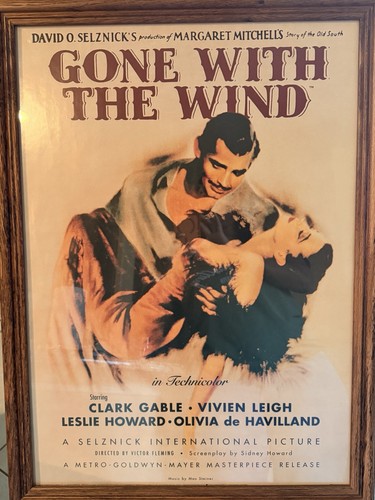 Vtg gone with the - wind, movie