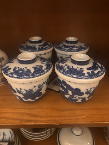 Asian blue white porcelain - asian,