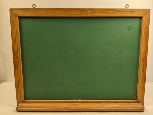 Vintage hanging green slate - hanging,