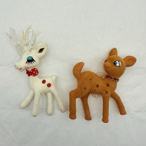 Vtg flocked plastic - vtg,