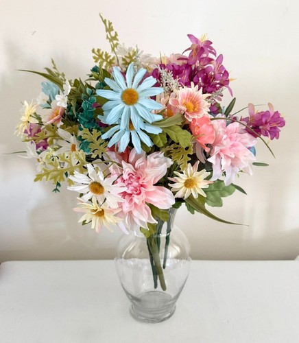 Large silk flower arrangement - flower,