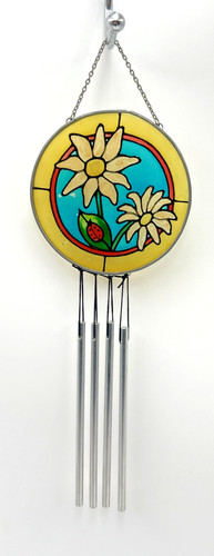Vtg 1970 stained glass - vtg,