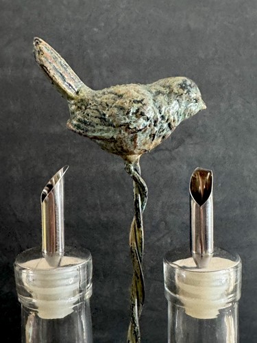 Glass cruet set caddy - set, 2