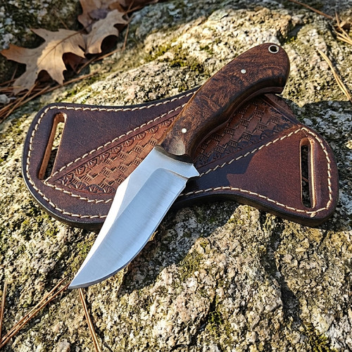 Handmade hunting knife fixed - hunting,