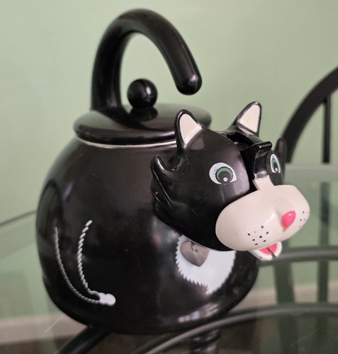 Cat tea kettle teapot - cat, mm