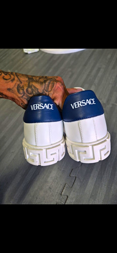 Versace men leather low - men’s,