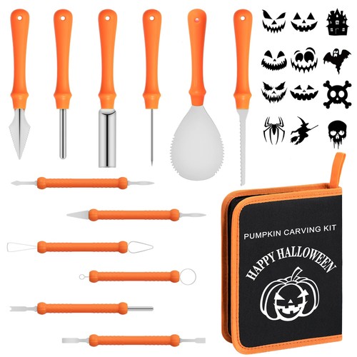 Halloween pumpkin carving kit - halloween,