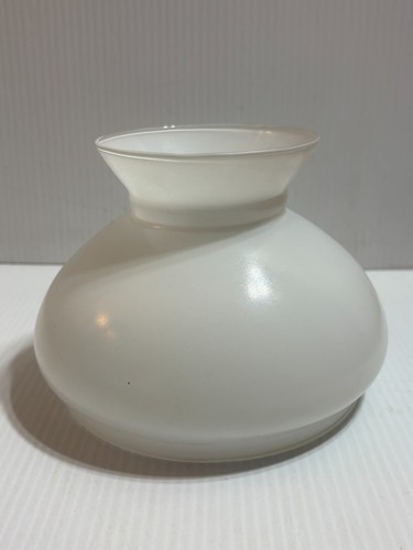Frosted white glass dome - frosted,