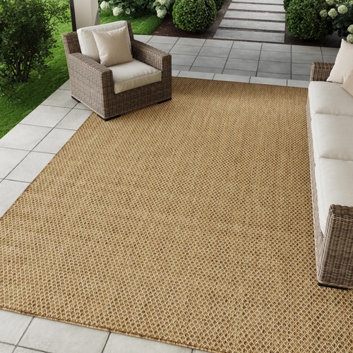 Home courtyard jute 12 - 9', 12'