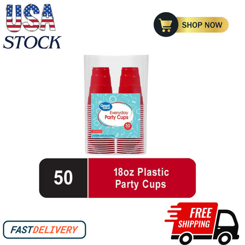 Great value red disposable - great,