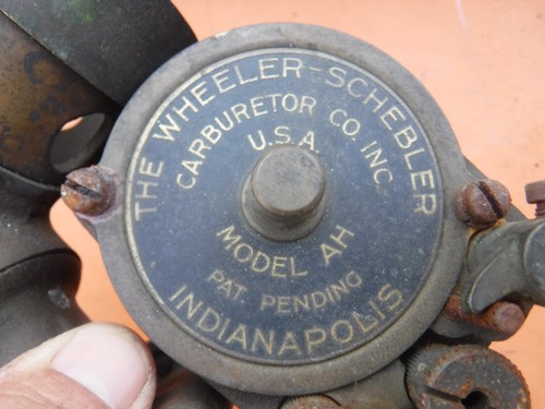 Wheeler model schebler - model, ah