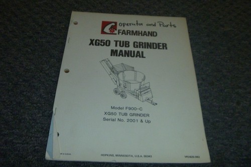 Farmhand f900 xg50 tub - farmhand,