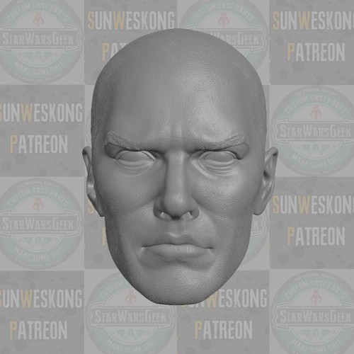 Lex luthor custom head for - lex,
