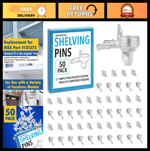3mm metal shelf pegs - metal,