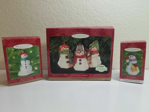 Hallmark mitford snowman - mitford,