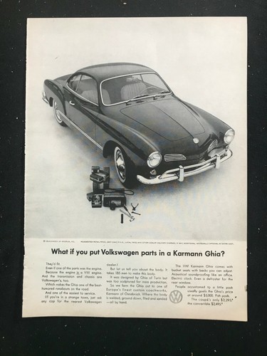 Volkswagen karmann ghia - volkswagen,