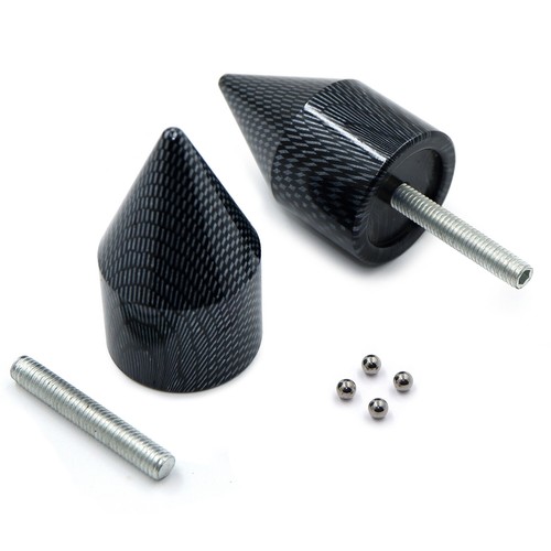 Carbon spike bar ends - carbon,
