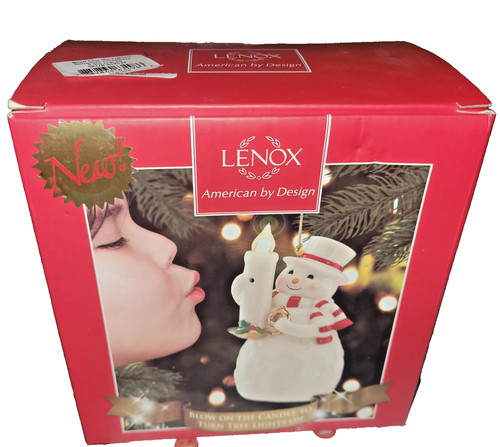 Lenox whimsical snowman blow - lenox,
