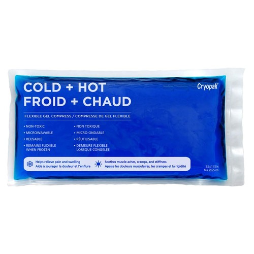 Cryopak hot cold packs - hot, or