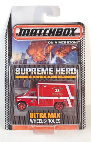 Matchbox supreme hero ultra - matchbox,