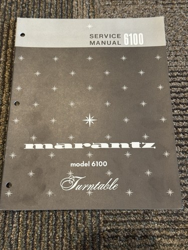 Marantz model 6100 - marantz,
