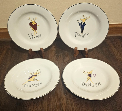 Pottery barn set reindeer - set,