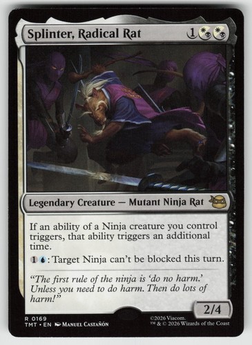Splinter radical rat 0169 - splinter,,