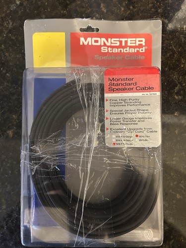 Monster speaker wire 50ft 15m - speaker,