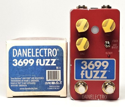 Danelectro 3699 fuzz mint - danelectro, fuzz,