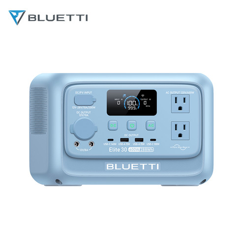 Bluetti elite 288wh blue - bluetti, v2