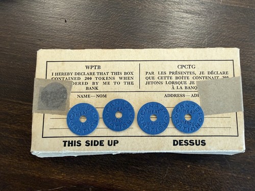 Wwii canadian meat ration - canadian,