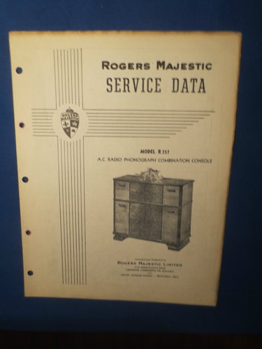 Rogers majestic r571 radio - r571,