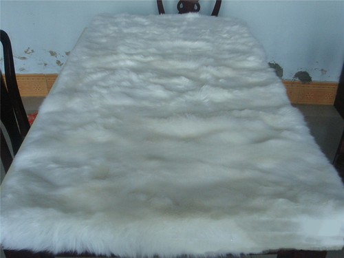 100 natural genuine sheepskin - natural,