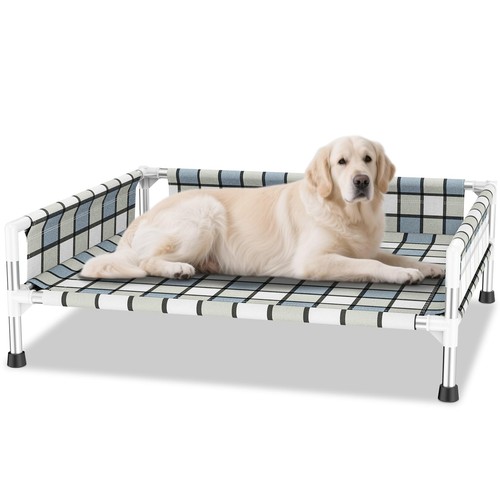 Elevated dog bed with - dog,