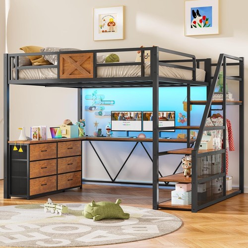Full size loft bed - loft,