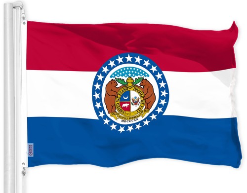 G128 missouri state flag - g128, 3x5