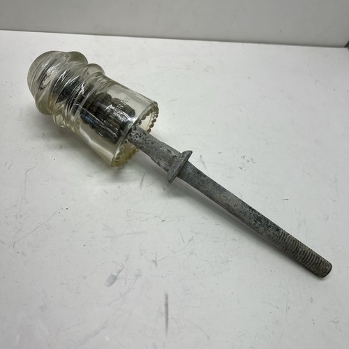 Vtg telephone telegraph glass - vtg,