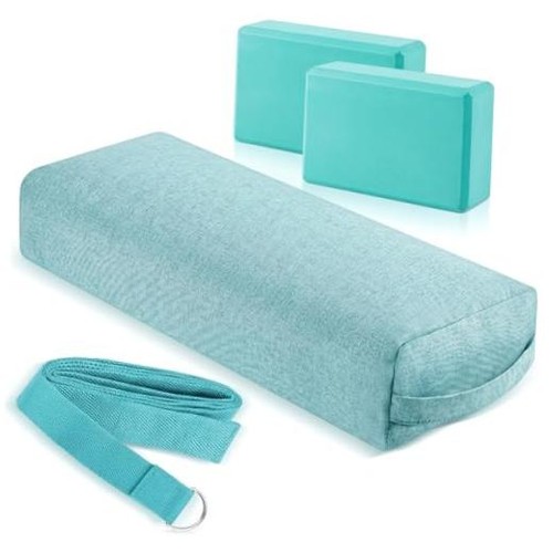 Pcs yoga bolster pillows - 4,