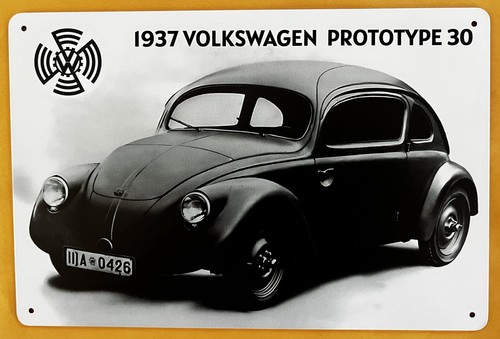 Volkswagen type tin sign - volkswagen, 30