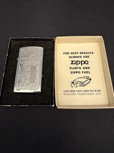Vintage 1979 zippo slim - 1979,