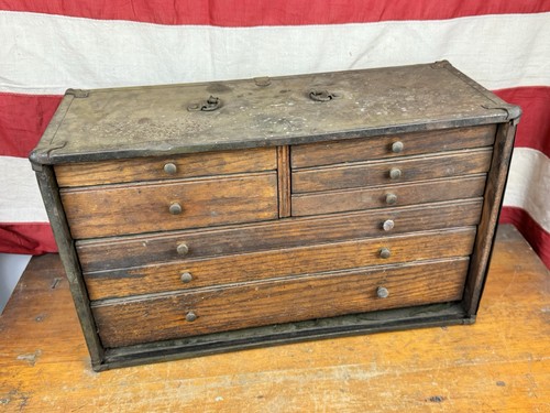 Vintage machinist chest - vintage,