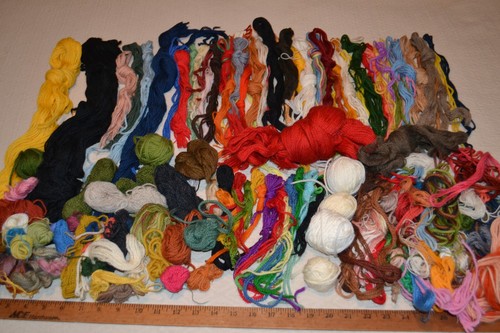 Large lot wool tapestry - large,
